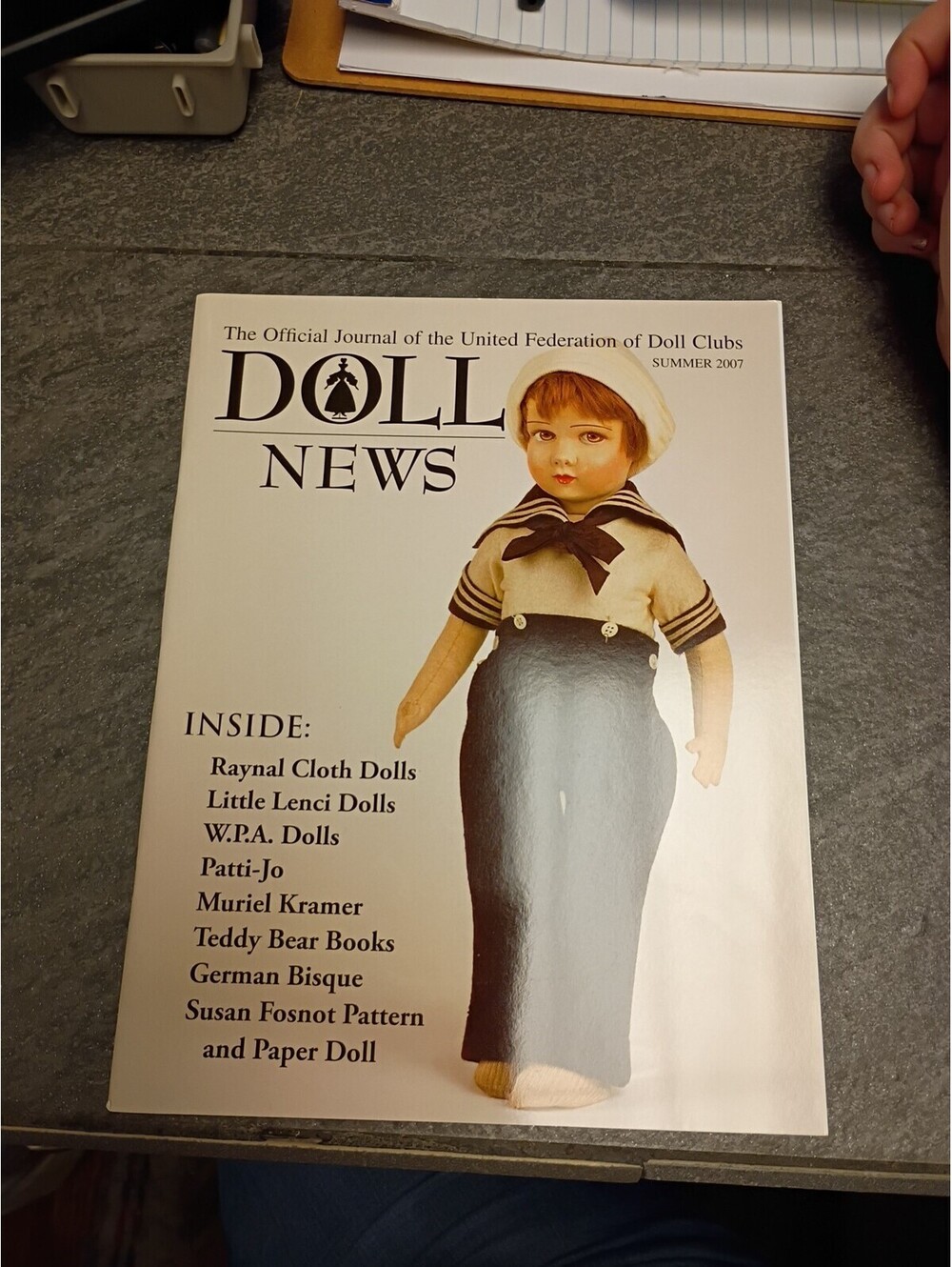Doll News Official Journal of the United Federation of Doll Clubs Summer 2007